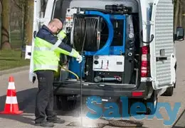 ПРОМЫВКА КАНАЛИЗАЦИОННЫХ ТРУБ ОТ ОТЛОЖЕНИЙ И ЗАСОРОВ ВЫСОКИМ ДАВЛЕНИЕМ ВОДЫ, фотография 1