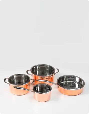 Медный набор посуды AlmaLe 1.0, фотография 1