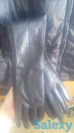 Женское пальто (осень/весна) + перчатки (длинные), фотография 2