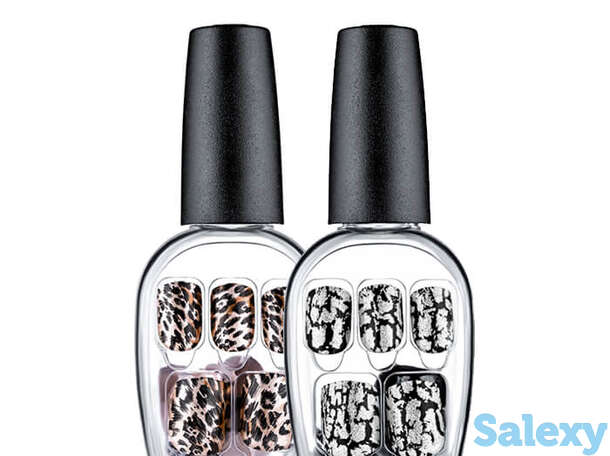 Твердый лак для маникюра kiss broadway impress press-on manicure, цвет bipd070 | ягуар (длина короткая), фотография 1