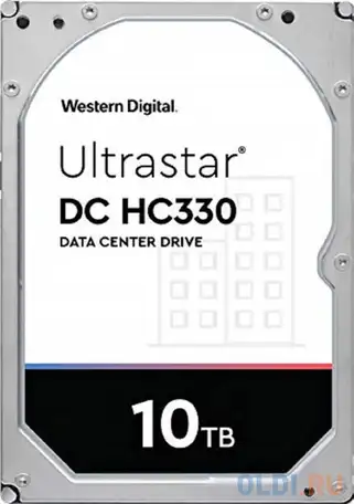Жесткий диск wd sas 3.0 10tb 0b42303 wus721010al5204 server ultrastar dc, фотография 1