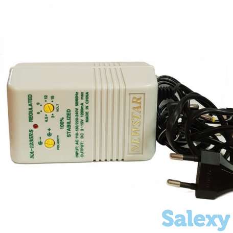 Блок питания Newstar NA-1235RS, адаптор AC/DC 1200mA, фотография 2