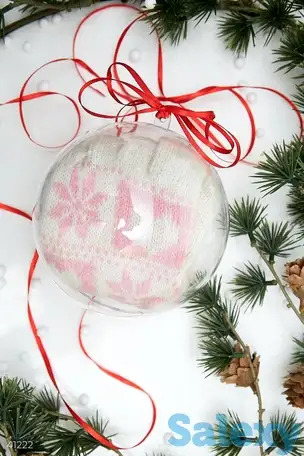 Новогодний набор с шерстяными перчатками, фотография 1