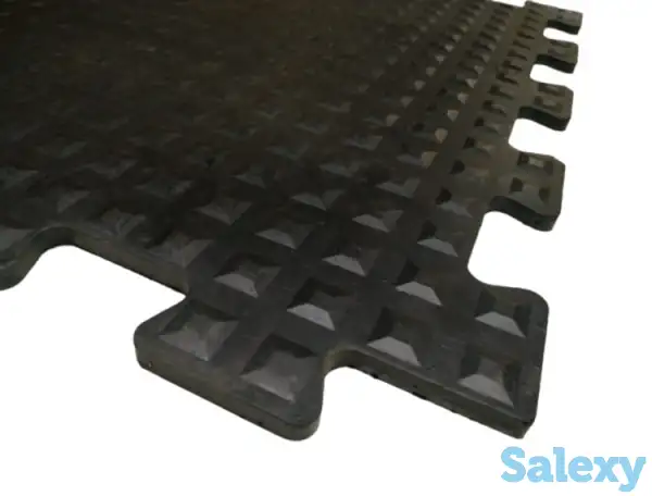 Резиновая плитка Пирамидка  виброизолирующие покрытие, фотография 2