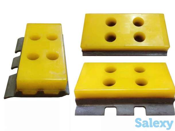 Производим полиуретановые траки (башмаки) гусеницы дорожной техники, фотография 1