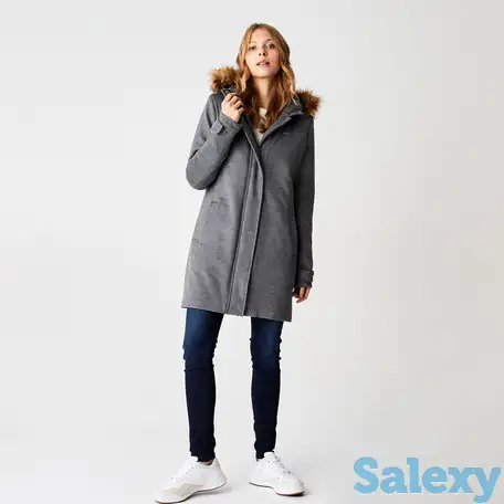 Женская утеплённая куртка lacoste с мехом, фотография 1