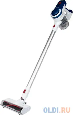 Пылесос ручной starwind sch9947 сухая уборка белый синий, фотография 1