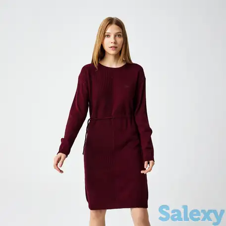 Женское платье lacoste с вырезом лодочкой, фотография 1