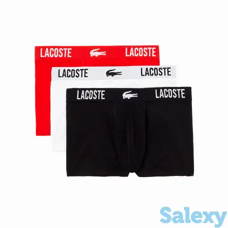 Мужское нижнее бельё lacoste 3 шт., фотография 1