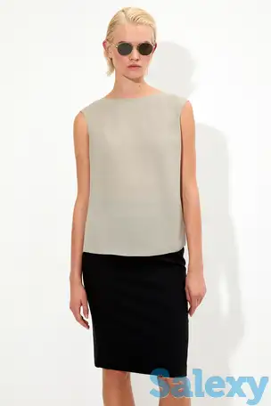 Блузка в бежевом оттенке vassa&co, фотография 1