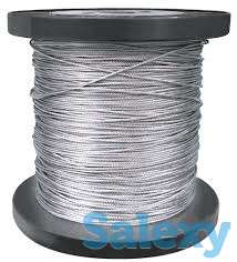 Трос стальной оц. DIN 3055 с оплеткой ПВХ, фотография 1