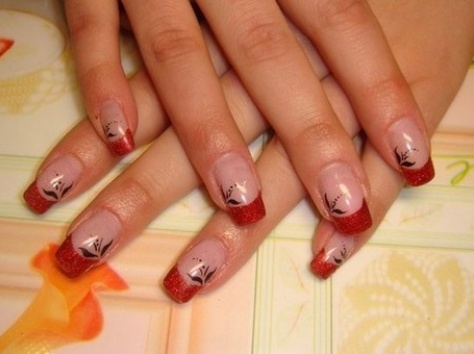 наращивание ногтей, фотография 2