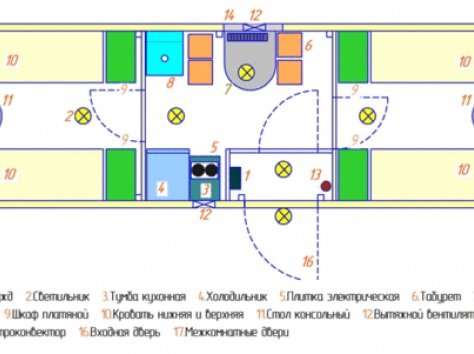 строительные вагончики утепленные на базе 20 и 40 тонного контейнера, фотография 4