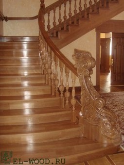 Элементы лестниц и декор элементы из массива, фотография 1