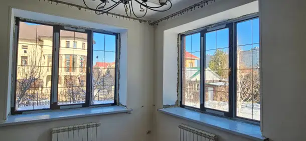 Пластиковые окна, балконы под ключ, витражи, двери, откосы, подоконники, фотография 3