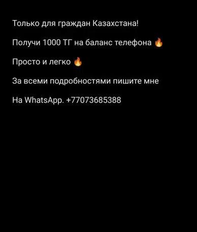 Получите 1000 ТГ на телефон, фотография 1