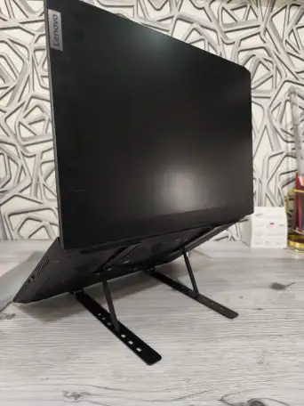 Подставка для ноутбука металлическая, складная, фотография 7