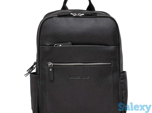 Кожаный рюкзак goslet black, фотография 1