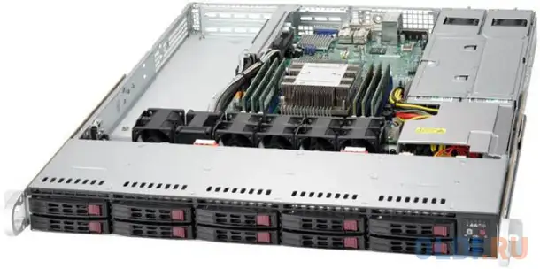 Серверная платформа supermicro sys-1019p-wtr, фотография 1