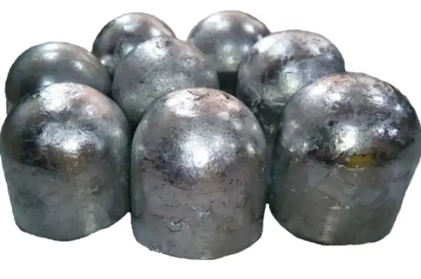 Цинковый анод, Марка Ц0; Ц0А; Ц1; ЦВ..., S 5-23 мм, B 50-520 мм, D 0,1-1 мм, фотография 1