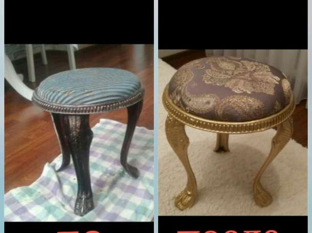 реставрация, перетяжка стульев, фотография 1