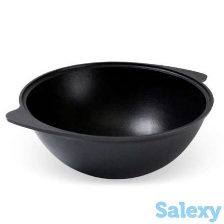 Казан 12л (полукруг,плоский), фотография 1