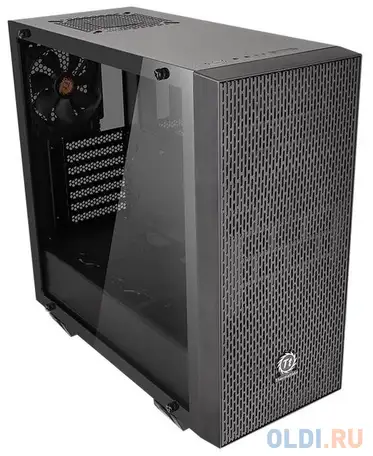 Корпус thermaltake h550 tg rgb черный без бп atx 5x120mm 5x140mm, фотография 1