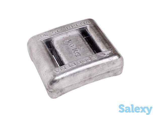 Груз свинцовый scorpena 3 кг, фотография 1