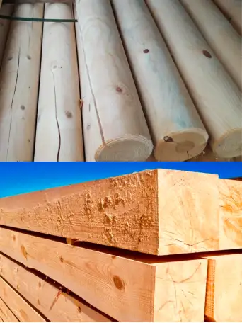 Пиломатериал хвойной породы, фотография 1