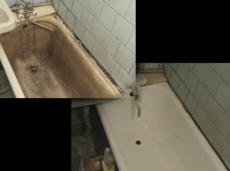 Ресставрация чугунных и металлических ванн, фотография 2