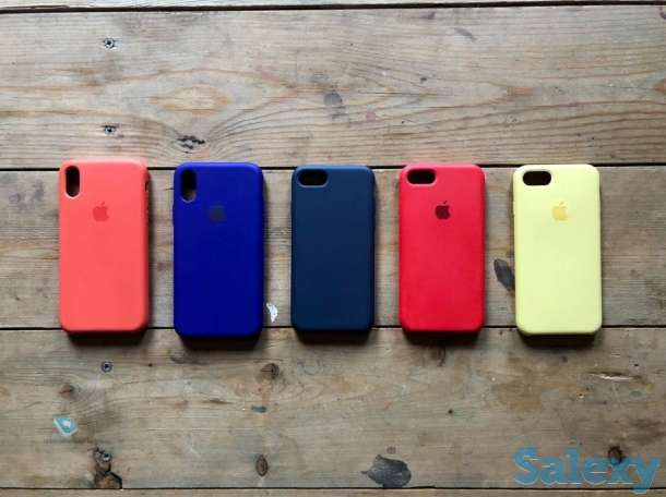 Apple Silicone Case чехол для iPhone, фотография 1