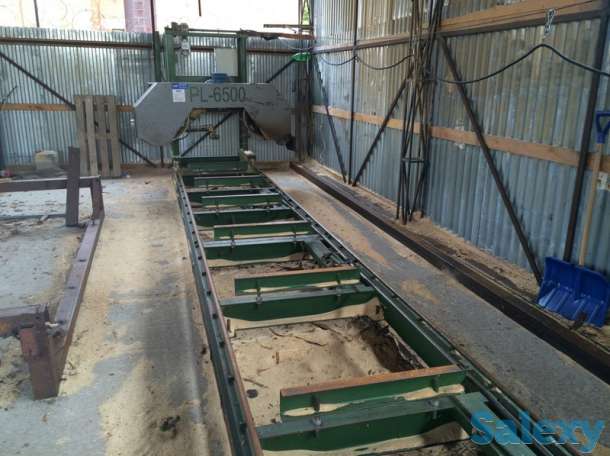 Пилорама ленточная горизонтальная с ручной подачей (без заточки и разводки) мод. 