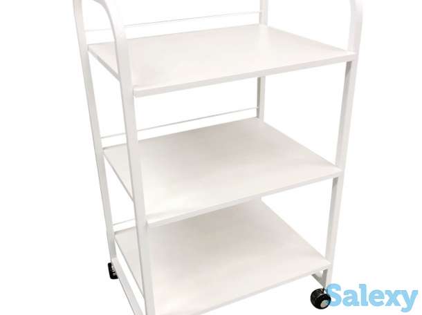 Стол-тележка К-3 белая, фотография 1