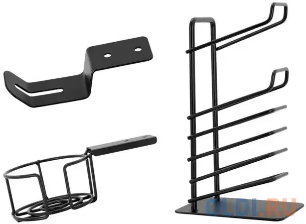 Набор держателей для стола eureka erk-ca-3r (подстаканник, крючок для наушников, держатель, фотография 1