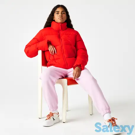 Женская складная стеганая куртка lacoste, фотография 1