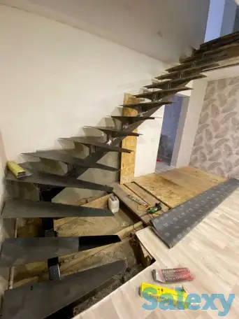 Лестницы на металлокаркасе. Мебель ЛОФТ., фотография 5