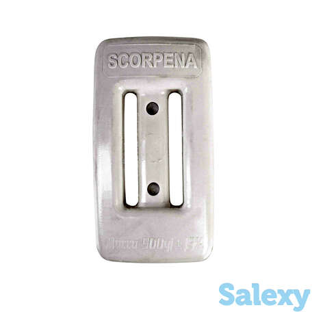 Груз обтекаемый полумягкий scorpena 0.5 кг, белый, фотография 1