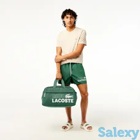 Мужские плавки lacoste quick dry со встроенной подкладкой, фотография 1