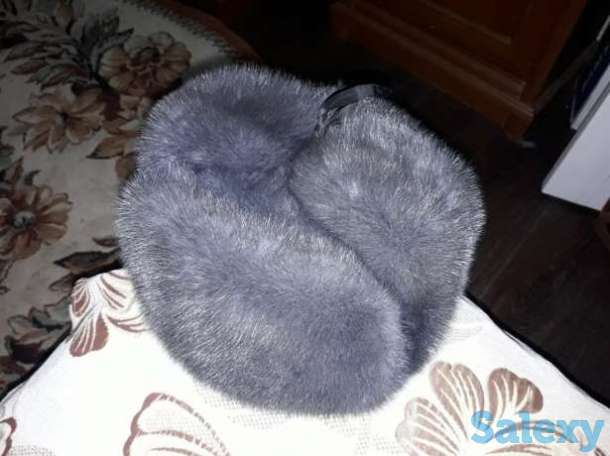 Продам мужскую норковую шапку, фотография 1