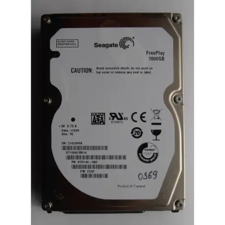 Жесткий диск Seagate 1Tb 2.5, фотография 1