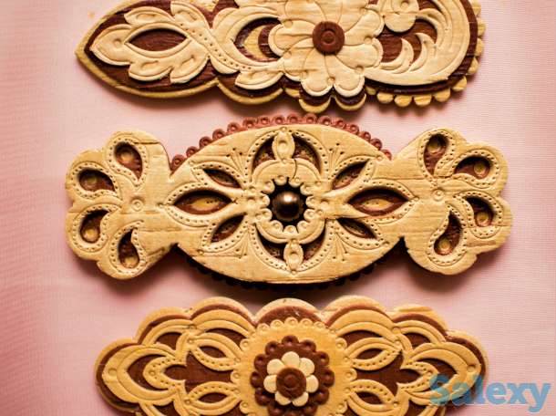 Заколки для волос из бересты, фотография 7