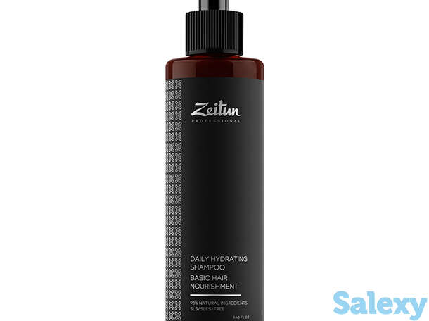Шампунь для волос zeitun professional daily hydrating shampoo (250 мл), фотография 1