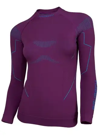 Термокофта brubeck wmn thermo nilit heat purple, фотография 19