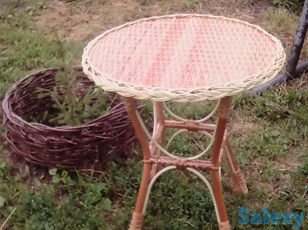 Плетеная мебель из лозы, фотография 9
