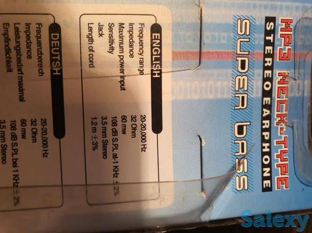 Стерео Наушники с креплением на уши, супер бас распродажа лета, фотография 3