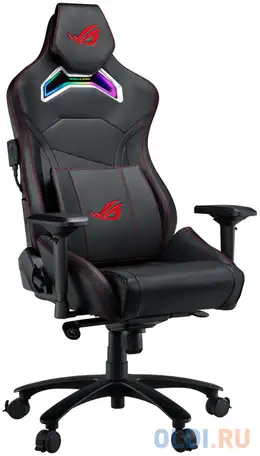 Кресло для геймеров asus rog chariot чёрное чёрный, фотография 1