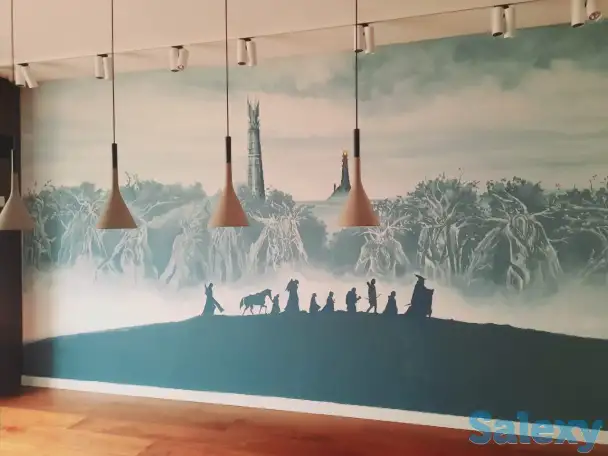 Художественная роспись стен, фотография 2