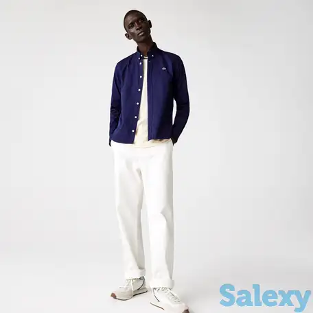 Мужская рубашка lacoste slim fit, фотография 1