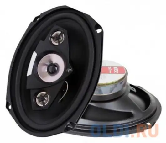 Колонки автомобильные kicx dc 694mr 180вт 90дб 4ом 16x24см (6x9дюйм) (ком.:2кол.), фотография 1