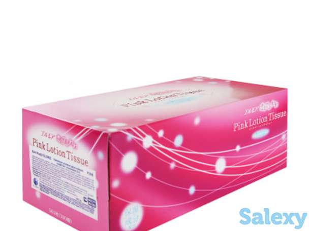 Салфетки для лица ellemoi kami shodji pink (3х180 шт.), фотография 3